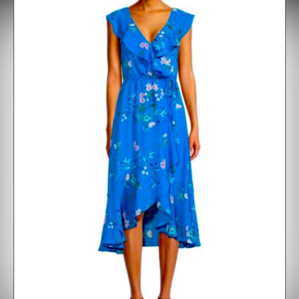 Blue Floral Dress